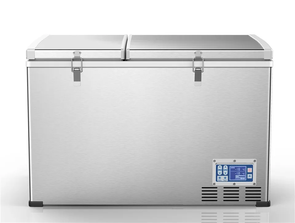 80L\/100L\/125L מקרר חזה דלת כפולה